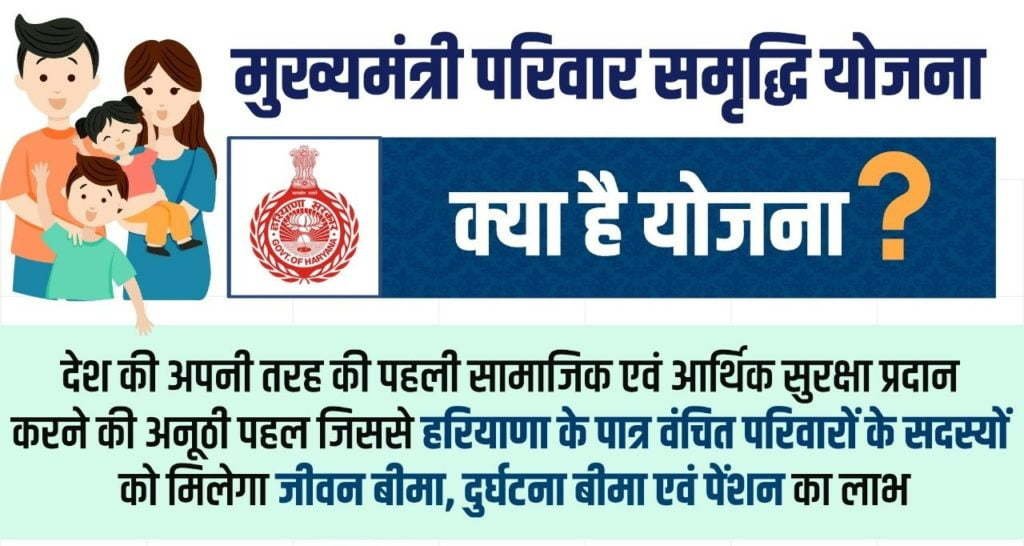 हरियाणा मुख्यमंत्री परिवार समृद्धि योजना पंजीकरण, स्टेटस - Parivar Samridhi Yojana 4 मुख्यमंत्री-परिवार-समृद्धि-योजना