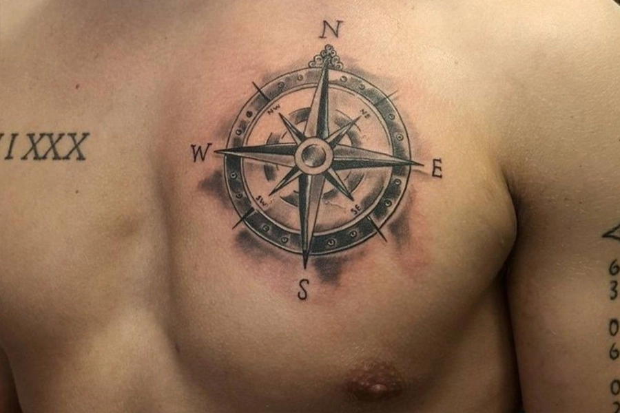 101 Most Popular Tattoo Designs and Their Meanings 40 Compass-Tattoo design