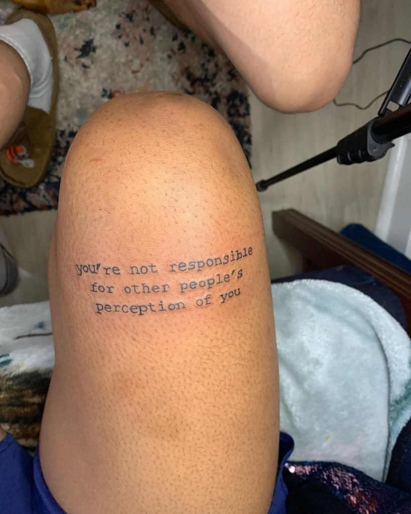 101 Most Popular Tattoo Designs and Their Meanings 22 you are not responsible for other people's perceptions of you