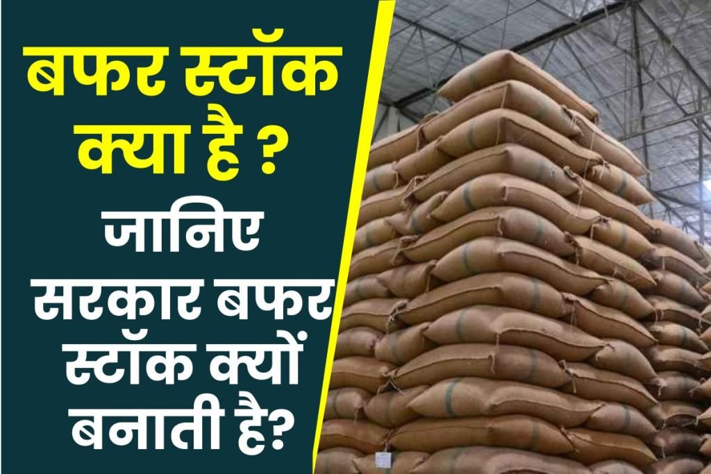 बफर स्टॉक क्या है? सरकार बफर स्टॉक क्यों बनाती है? (Buffer stock in Hindi) 3 बफर स्टॉक क्या है? सरकार बफर स्टॉक क्यों बनाती है? (Buffer stock in Hindi)