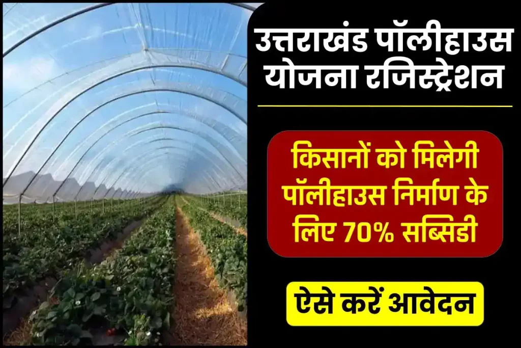 Polyhouse Yojana: उत्तराखंड पॉलीहाउस योजना रजिस्ट्रेशन 3 Polyhouse Yojana: उत्तराखंड पॉलीहाउस योजना रजिस्ट्रेशन